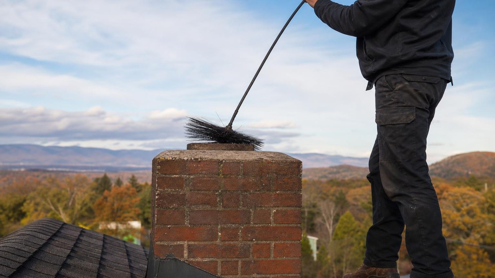 Local chimney sweep & inspection for Etna homes